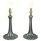 Vintage Tischlampen aus Bronze mit Lily Pad Sockeln von Tiffany & Co, 1960er, 2er Set 1