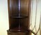 Flamed Mahogany Corner Cabinet with Glass Top & Shelves from Bevan Funnell 5
