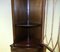 Flamed Mahogany Corner Cabinet with Glass Top & Shelves from Bevan Funnell, Image 5