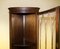 Flamed Mahogany Corner Cabinet with Glass Top & Shelves from Bevan Funnell, Image 7