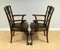 Chippendale Style Dining Chairs with Leather Seats, Set of 6, Image 11