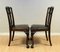 Chippendale Style Dining Chairs with Leather Seats, Set of 6 7