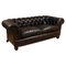 Chesterfield Two-Seater Leather Sofa 2