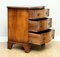 Vintage Bevan Funnell Serpentine Fronted Chest of Drawers in Burr Walnut 4