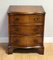 Vintage Bevan Funnell Serpentine Fronted Chest of Drawers in Burr Walnut 2