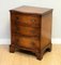 Vintage Bevan Funnell Serpentine Fronted Chest of Drawers in Burr Walnut 6