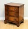 Vintage Bevan Funnell Serpentine Fronted Chest of Drawers in Burr Walnut, Image 6