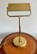 Art Deco Articulated Brass Bankers Table Lamp 8