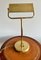 Art Deco Articulated Brass Bankers Table Lamp, Image 8