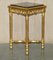 Italian Giltwood & Marble Side Tables, 1880s, Set of 2 15