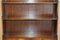 Flamed Hardwood Dwarf Waterfall Open Bookcases, 1950, Set of 2 7