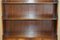 Flamed Hardwood Dwarf Waterfall Open Bookcases, 1950, Set of 2, Image 7