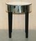 Mirrored & Beveled Glass Single Drawer End Table, Image 13