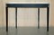 Mirrored Single Drawer Demilune Console Table with Ebonized Legs 15