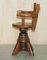 Antique Carthorse Captains Swivel Chair, 1760s 19