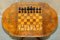Antique Burr Walnut Chess Board, 1880, Set of 33 11
