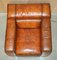 Cigar Brown Leather Armchair with Electric Raising Headrest from Natuzzi Roma, Image 10