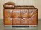 Cigar Brown Leather Armchair with Electric Raising Headrest from Natuzzi Roma, Image 14