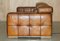 Cigar Brown Leather Sofa with Electric Raising Headrest from Natuzzi Roma, Image 15