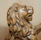 19th Century Hand Carved Royal Armorial Lion from Coat of Arms Crest 4