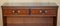 Vintage Flamed Hardwood Twin Drawer Dwarf Open Library Bookcase 4