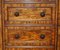 Flamed Hardwood Wellington Chest of Drawers Bookcase, 1830 11