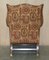 George III Wingback Armchairs with Kilim Pattern Uphosltery, Set of 2, Image 20