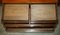 Vintage Hardwood & Brass Military Campaign Wardrobes with Drawers, Set of 2, Image 13