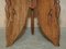Antique Burmese Carved Rosewood Octagonal Folding Table 9