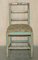 Antique French Country Chairs in Original Paint with Liberty London Fabric, 1880, Set of 2, Image 16