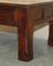 Vintage Oak Coffee Tables with Chunky Legs and Three-Plank Tops, Set of 2 12