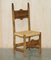 Dutch Carved Walnut & Rush Seat Dining Chairs, Early 1900s, Set of 8, Image 16