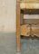 Sedie da pranzo in legno di noce intagliato e legno di giunco, Paesi Bassi, inizio XX secolo, set di 8, Immagine 8