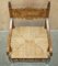 Dutch Carved Walnut & Rush Seat Dining Chairs, Early 1900s, Set of 8 11