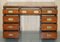 Bureau de Campagne Militaire Vintage en Cuir Marron de Harrods Kennedy 18