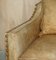 Handgefärbtes 2-Sitzer-Sofa aus braunem Leder im Edwardianischen Stil mit Nieten 6