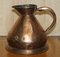 Victorian Hallmarked & Stamped 2 Gallon Copper & Brass Pitcher 11