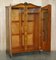 Großer Vintage Kleiderschrank aus Wurzelholz von Alfred Cox, 1940er 13