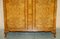 Large Vintage Burr Walnut Wardrobe from Alfred Cox, 1940s, Image 9