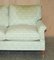 Ticking Fabric Sofa with Feather Fill Cushions from Howard & Sons Ltd 9