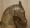 Estatuas decorativas de caballos de madera tallada a mano, 1880. Juego de 2, Imagen 4