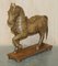 Estatuas decorativas de caballos de madera tallada a mano, 1880. Juego de 2, Imagen 16