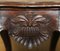 Hand Carved Hardwood Claw & Ball Side Tables, 1900s, Set of 2 5
