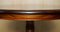 Large Vintage Hardwood Side Table Medium Coffee Table, 1950s 4