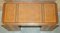 Kennedy Brown Leather Military Campaign Pedestal Desk from Harrods 10