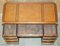 Kennedy Brown Leather Military Campaign Pedestal Desk from Harrods 19