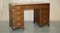 Kennedy Brown Leather Military Campaign Pedestal Desk from Harrods 2