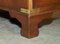 Kennedy Brown Leather Military Campaign Pedestal Desk from Harrods 8