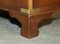 Kennedy Brown Leather Military Campaign Pedestal Desk from Harrods, Image 8