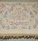 Large Victorian Oak Cabriole Legged Footstool with Embroidered Upholstery, 1880s, Image 11